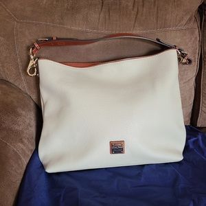 New Dooney & Bourke Pebble Leather Extra Large Courtney Sac